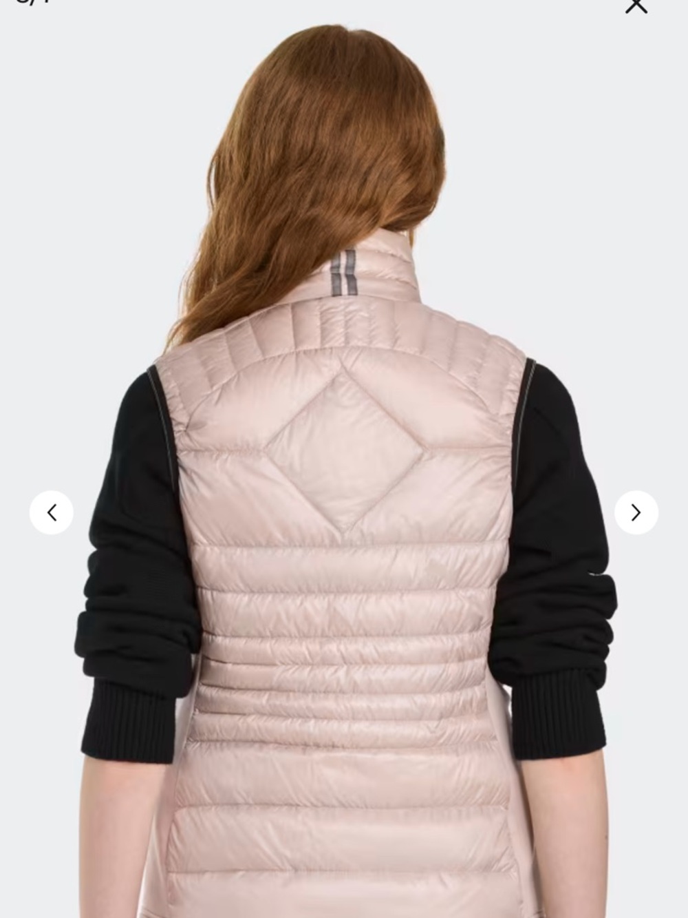 Canada Goose Hybridge Life Vest Lucent Rose Black Label NWT - Picture 3 of 7